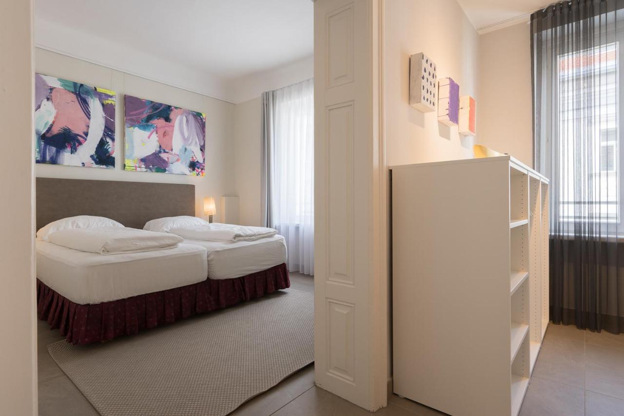 Stylische Cityapartments Benedikt Klagenfurt am Woerthersee Buitenkant foto