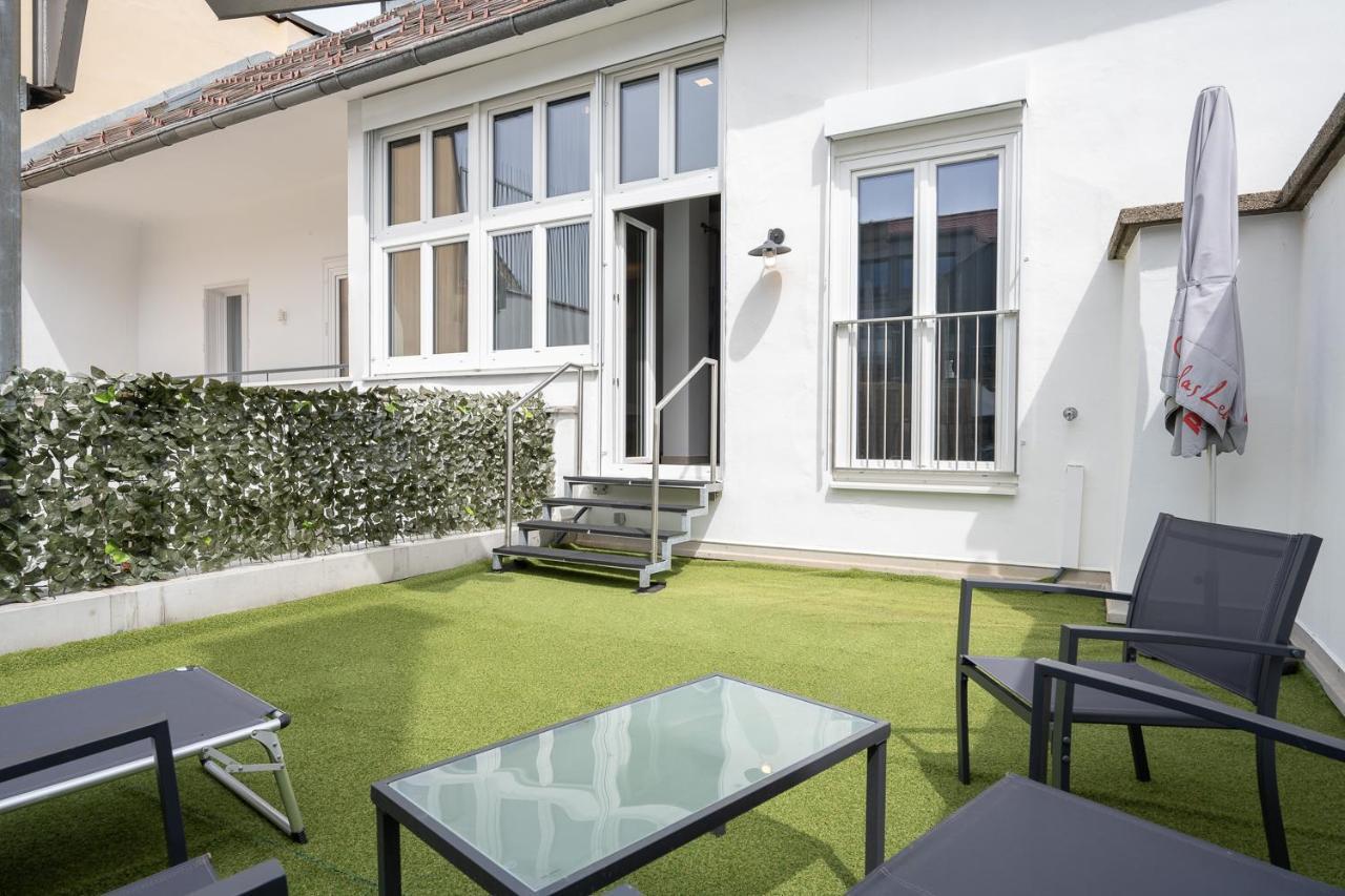 Stylische Cityapartments Benedikt Klagenfurt am Woerthersee Buitenkant foto