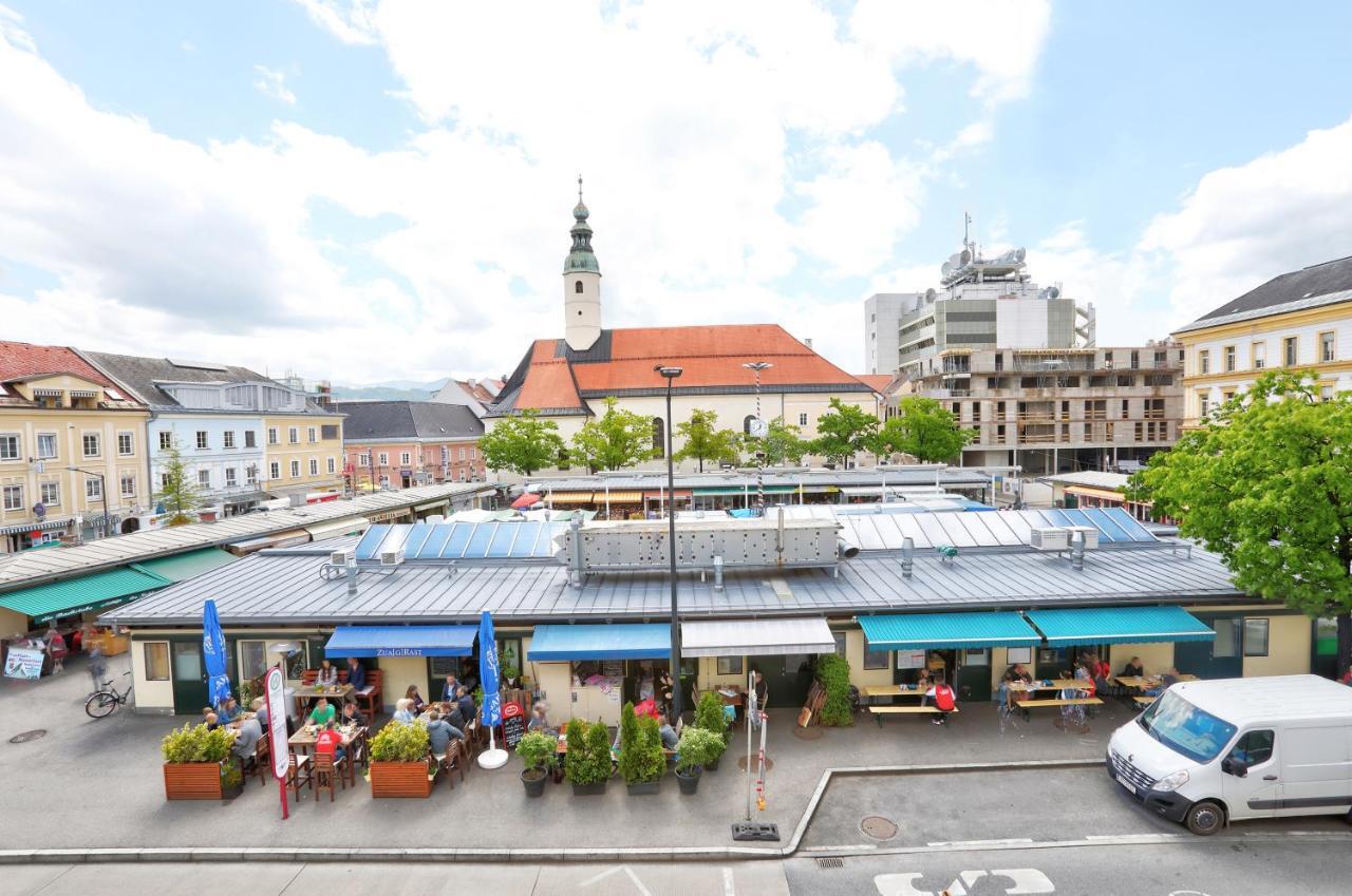 Stylische Cityapartments Benedikt Klagenfurt am Woerthersee Buitenkant foto